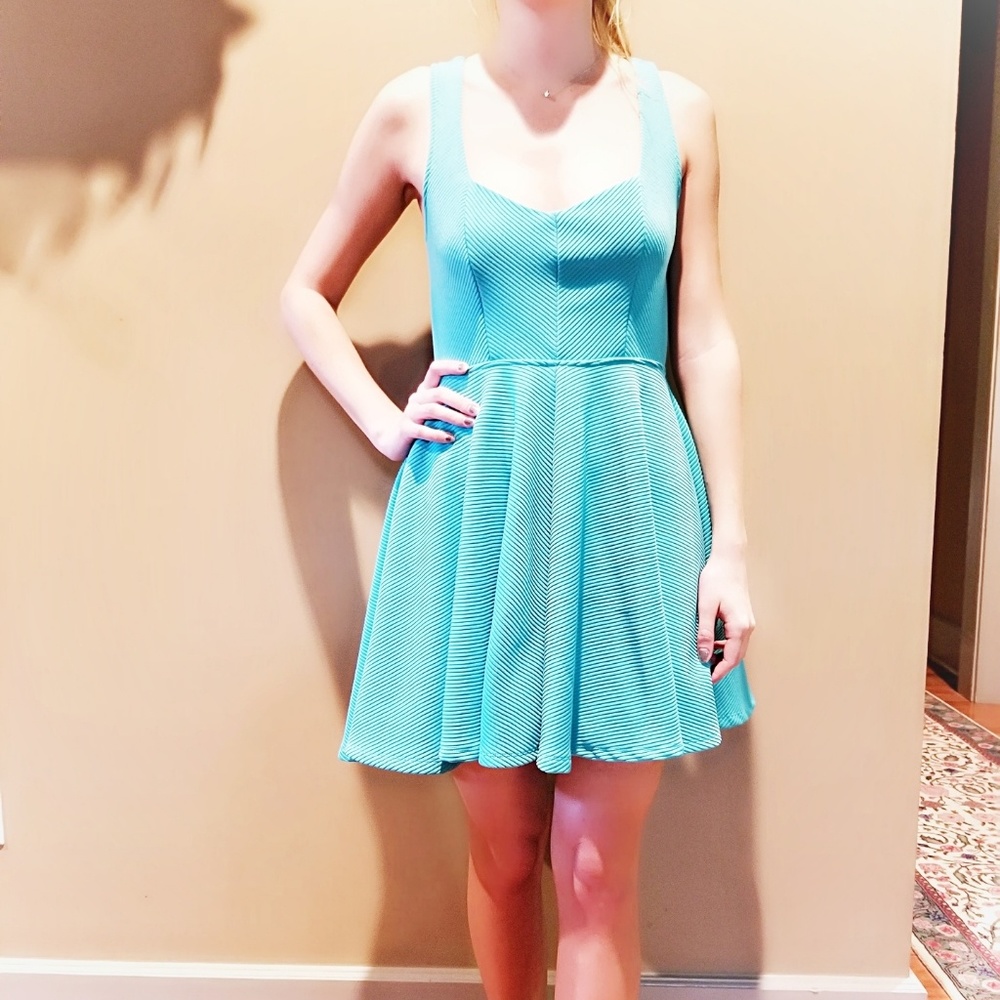 SALE!!  OTHERS FOLLOW Cute Seagreen Dress